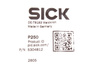 P250 SICK 5304812 RIFLETTORI