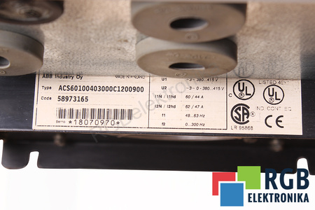 ACS601004030000C1200900 ABB ACS600