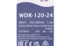 WDR-120-24 MEAN WELL DIN AC/DC ALIMENTATORE