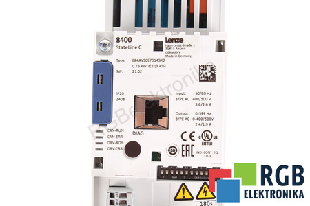 E84AVSCE7514SX0 LENZE 8400 STATELINE C