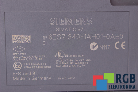6ES7340-1AH01-0AE0 SIEMENS SIMATIC S7-300