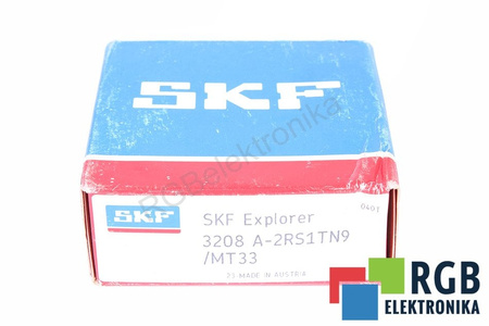 3208 A-2RS1TN9/MT33 SKF 5600RPM, 4.8KN, 3.65KN 40X80X30.2 CUSCINETTO A SFERE A CONTATTO OBLIQUO