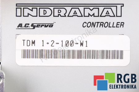 TDM1.2-100-W1 INDRAMAT AC SERVO CONTROLLER