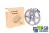 1,75MM PETG FILAMENT 0.5KG NATURAL FLASHFORGE DIMENSIONE ESTERNA DELLA BOBINA 180MM, DIMENSIONE INTERNA DELLA BOBINA 50MM, LARGHEZZA DELLA BOBINA 45MM