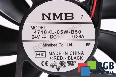 4710KL-05W-B50 MINEBEA NMB 119X119X25MM, 24V VENTILATORE