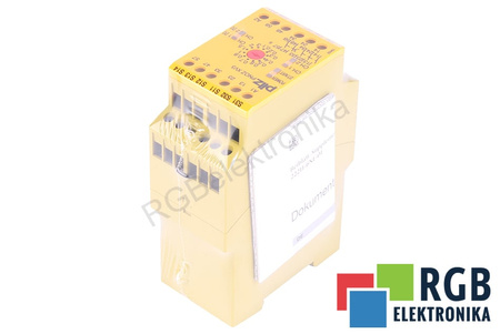 PNOZ XV3 3/24VDC 3N/O 2N/O T PILZ 774542 RELE DI SICUREZZA