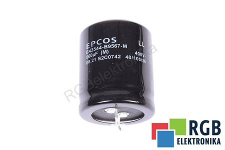 CONDENSATORE B43544-B9567-M EPCOS 560UF, 400V