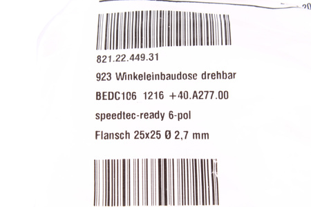 PRESA BEDC106MR14001216000 TE CONNECTIVITY 6PIN
