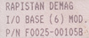 F0025-00105B DEMAG
