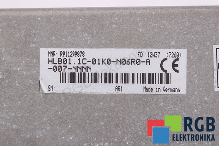 HLB01.1C-01K0-N06R0-A-007-NNNN BOSCH REXROTH SENZA COPERTURA