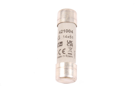FUSIBILE B14X51S-4A DF ELECTRIC 421004 690V, 4A, 15MM, 51MM