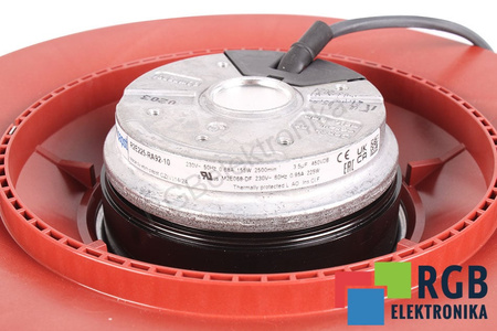 R2E225-RA92-10 EBM PAPST 225MM, 230V, 0.68A VENTILATORE