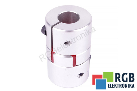 YH10-30-10-14-50 D=30MM D1/D2=10/14MM L=50MM ALUMINIUM GIUNTO ELASTICO A GRIFFE