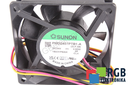 PMD2407PTB1-A.(2).F.GN SUNON 70X70X25MM, 24V VENTILATORE