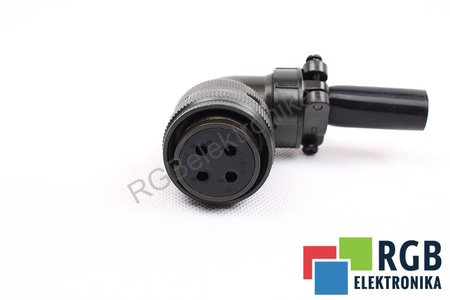 SPINA ANGOLATA FEMMINA A06B-6079-K815#E PER AZIONAMENTI SERVO ALPHA IS / ALPHA IF FANUC 4 PIN SOSTITUTO
