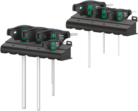 ASSORTIMENTO DI GIRAVITE A T HEX-PLUS CON FUNZIONE DI RITEGNO, 7 PEZZI 05023450001 WERA 454/7 HF SET 1