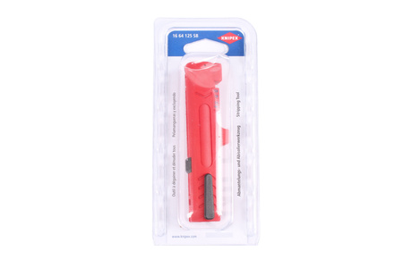 UTENSILE PER SPELLARE CAVI PIATTI E ROTONDI 1664125SB KNIPEX 16 64 125 SB 4-13MM 125X88X32MM