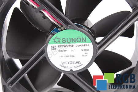 EEC0382B1-000U-F99 SUNON 120X120X38MM, 24V VENTILATORE