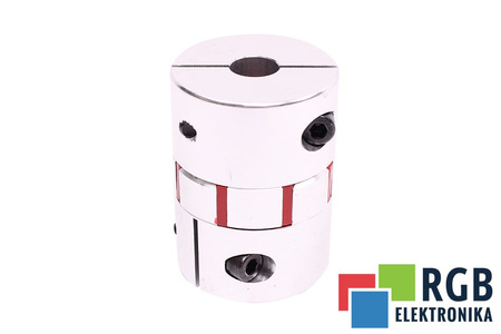 YH10-65-19-19-90 D=65MM D1/ D2=19/19MM L=90MM ALUMINIUM GIUNTO ELASTICO A GRIFFE