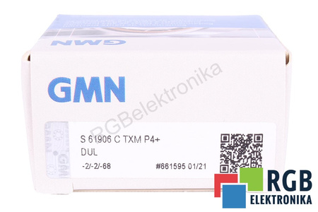 S61906CTXMP4+DUL GMN CUSCINETTO A SFERE A CONTATTO OBLIQUO