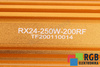 RESISTORE AHP250W-200RF SR PASSIVES 200R 250KW, 200OHM
