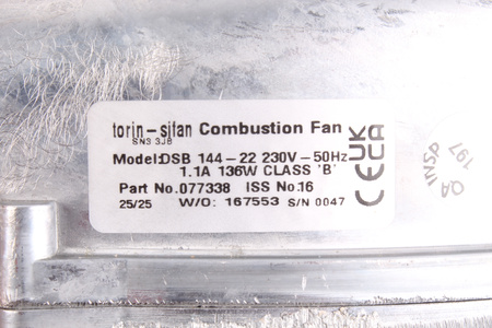 DSB144-22 TORIN 077338-01 0.136KW, 230V, 1.1A VENTILATORE