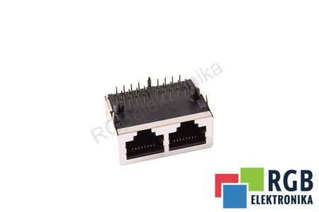 CONNETTORE 615016137621 WURTH ELEKTRONIK JACK RJ45 2 PORTY