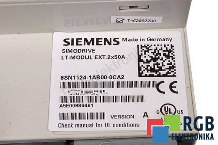 6SN1124-1AB00-0CA2 SIEMENS SIMODRIVE 611 VERSION A