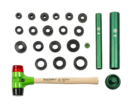 SET PER IL MONTAGGIO DI CUSCINETTI A SFERE, MODELLO LEGGERO PER INSTALLAZIONE IN LOCO DI CUSCINETTI PICCOLI E MEDI K-71-L-A KUKKO