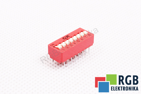 CONNETTORE 8DIP SWITCH C&K