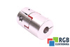 YH10-30-10-10-50 D=30MM D1= D2=10MM L=50MM ALUMINIUM GIUNTO ELASTICO A GRIFFE