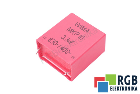 CONDENSATORE MKP1J043307H00JSSD WIMA MKP10, 3.3UF, 630/400V