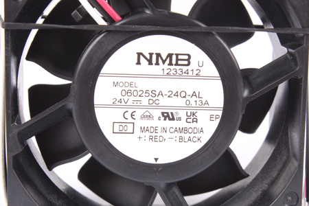 06025SA-24Q-AL-D0 NMB TECHNOLOGIES 60X60X25MM 24VDC 0.13A VENTILATORE