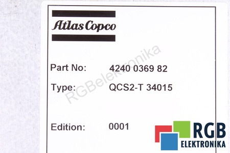 QCS2-T34015 ATLAS COPCO 4240036982