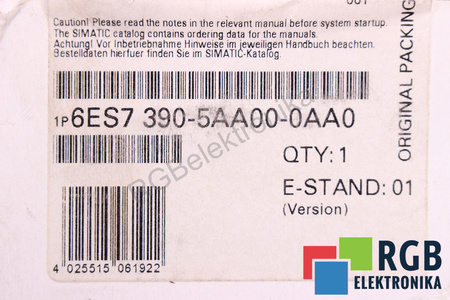 6ES7390-5AA00-0AA0 SIEMENS SIMATIC S7