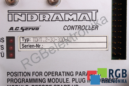 TDM1.2-30-300-W1 INDRAMAT AC SERVO CONTROLLER