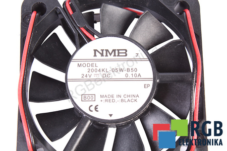 2004KL-05W-B50 NMB TECHNOLOGIES 50X50X10MM, 24V, 0.10A VENTILATORE