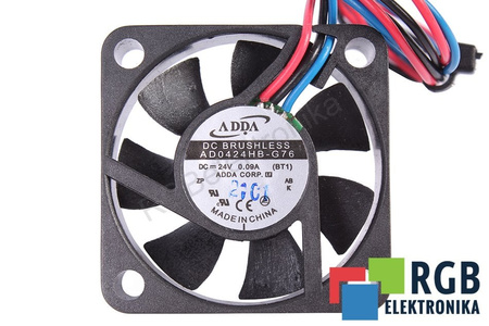 AD0424HB-G76 ADDA 40X40X10MM, 24V, 0.09A VENTILATORE
