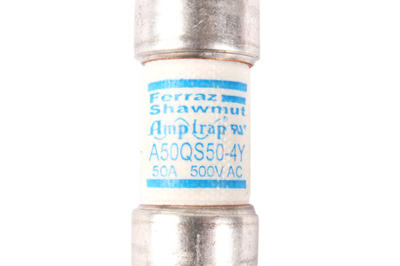 FUSIBILE A50QS50-4Y FERRAZ 500V, 50A, 25X80MM