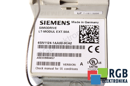 6SN1124-1AA00-0CA2 SIEMENS SIMODRIVE 611 VERSION A