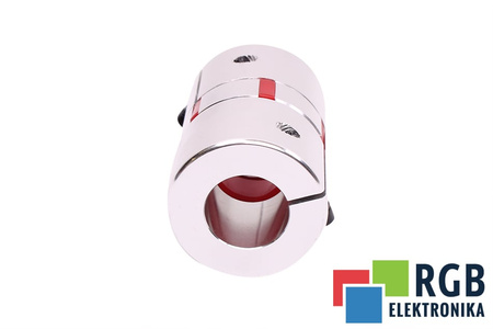 YH10-46-24-24-70 D=46MM D1=D2=24MM L=70MM ALUMINIUM GIUNTO ELASTICO A GRIFFE