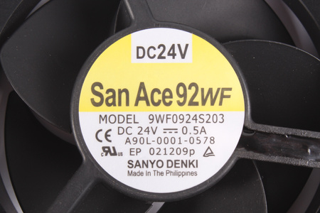A90L-0001-0578 FANUC 9WF0924S203 92X92X32MM, 24V, 0.5A VENTILATORE