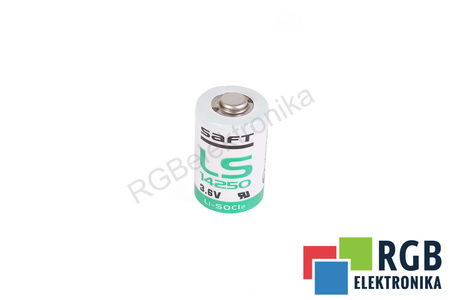 LS14250 SAFT 1/2AA 1200MAH, 3.6V, 24X15MM BATTERIA