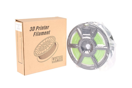1,75MM HS PLA FILAMENT 0.5KG GREEN FLASHFORGE DIMENSIONE ESTERNA DELLA BOBINA 180MM, DIMENSIONE INTERNA DELLA BOBINA 50MM, LARGHEZZA DELLA BOBINA 45MM