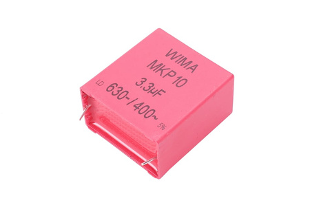 CONDENSATORE MKP1J043307H00JSSD WIMA MKP10, 3.3UF, 630/400V