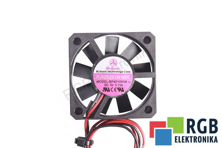 BP401005H BI-SONIC 40X40X10MM, 5V, 0.23A VENTILATORE